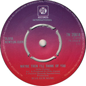 Maybe Then I'll think of you UK Disc